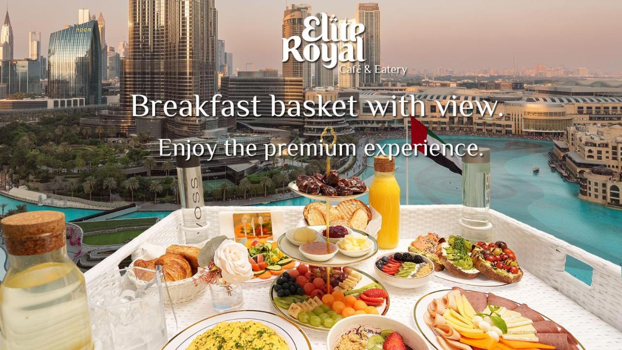 Elite Royal Apartment - Full Burj Khalifa And Fountain View - Caesar 두바이 외부 사진