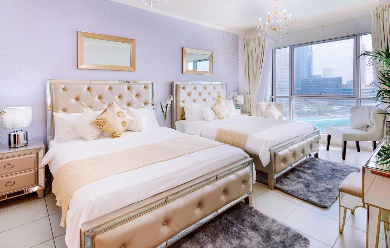 Elite Royal Apartment - Full Burj Khalifa And Fountain View - Caesar 두바이 외부 사진